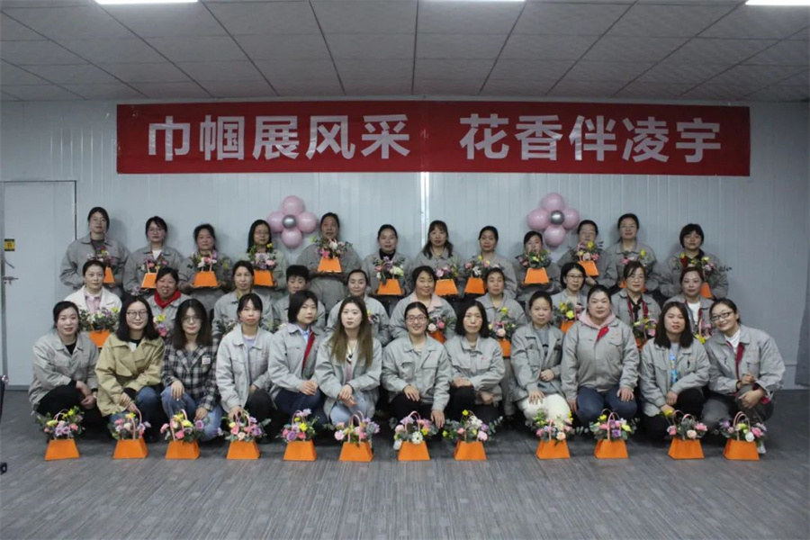 玫瑰亦鏗鏘，凌宇女工有力量！